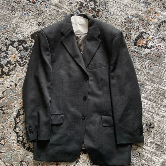 Profilo Classics Mens Blazer Size 40 short Dk Grey - Picture 2 of 9